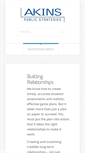 Mobile Screenshot of akinsps.com