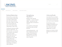 Tablet Screenshot of akinsps.com